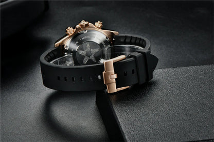 Pagani V2 Chrono Rubber Gold