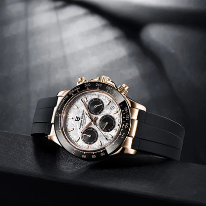 Pagani V2 Chrono rubber Gold & White