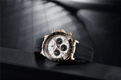 Pagani V2 Chrono rubber Gold & White