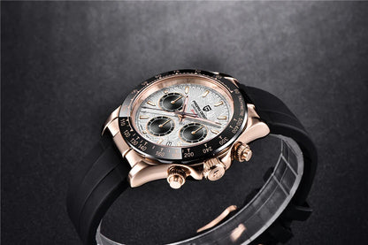 Pagani V2 Chrono rubber Gold & White