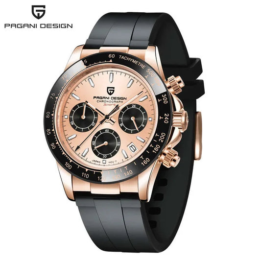 Pagani V2 Chrono Rubber Gold