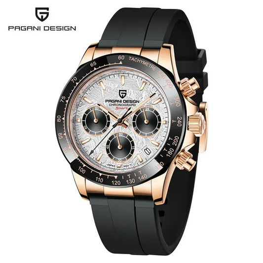 Pagani V2 Chrono rubber Gold & White