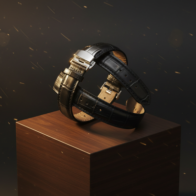 Présentation Genuine Leather Straps Set 20mm
