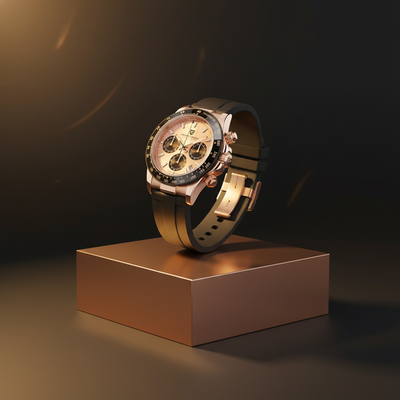 Présentation Pagani V2 Chrono Rubber Gold